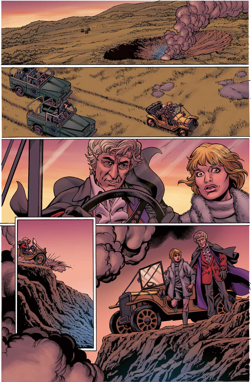 Illustration for article titled Legendary Doctor Who Writer Paul Cornell Is Bringing the Third Doctor to Comics